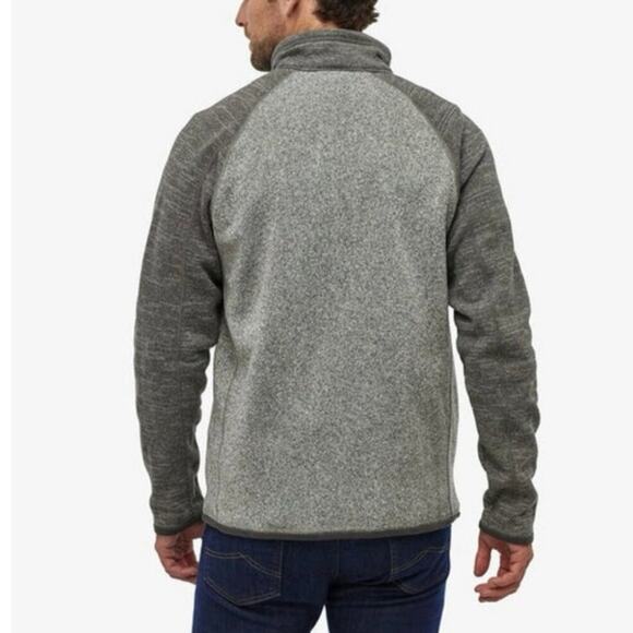 Patagonia 1/4 zip Better Sweater pullover nickle forge grey pocket 2x size XXL - Picture 2 of 12
